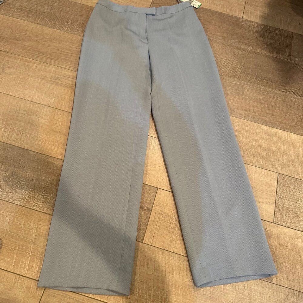 Botanical Gardens light blue lightweight dress Pants Size 8 Womens New